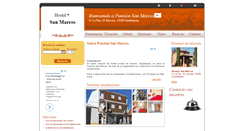 Desktop Screenshot of pensionsanmarcos-alovera.com